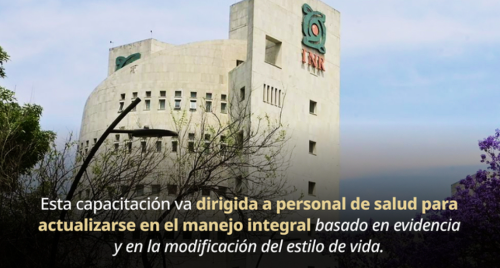 INRLGII convoca a curso de actualización en enfermedades crónicas no transmisibles