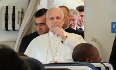 León XIV descarta confrontación con Donald Trump durante gira en África