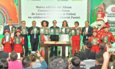 Lotería Nacional y Panini lanzan álbum retro conmemorativo rumbo al Mundial 2026