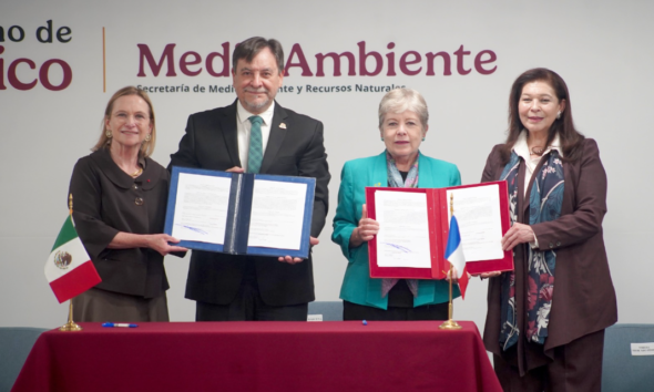 México y Francia consolidan alianza estratégica para afrontar la crisis climática y la pérdida de biodiversidad