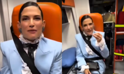 Natalia Jiménez aclara uso de ambulancia tras críticas y revela condición de salud