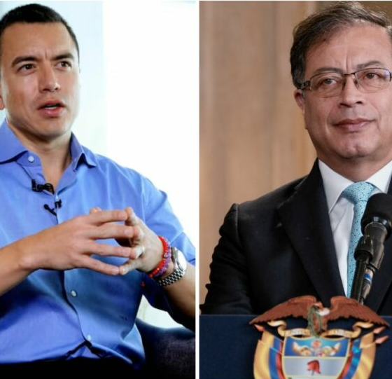 Petro anuncia demanda contra presidente de Ecuador por presuntas calumnias