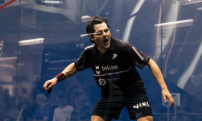 Protagoniza Leonel Cárdenas espectacular debut en el Abierto Internacional de Squash El Gouna