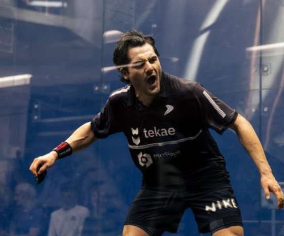 Protagoniza Leonel Cárdenas espectacular debut en el Abierto Internacional de Squash El Gouna