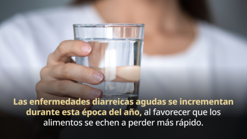Secretaría de Salud llama a prevenir enfermedades diarreicas ante temporada de calor