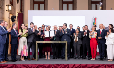 Sheinbaum firma acuerdo histórico para fortalecer la industria siderúrgica nacional