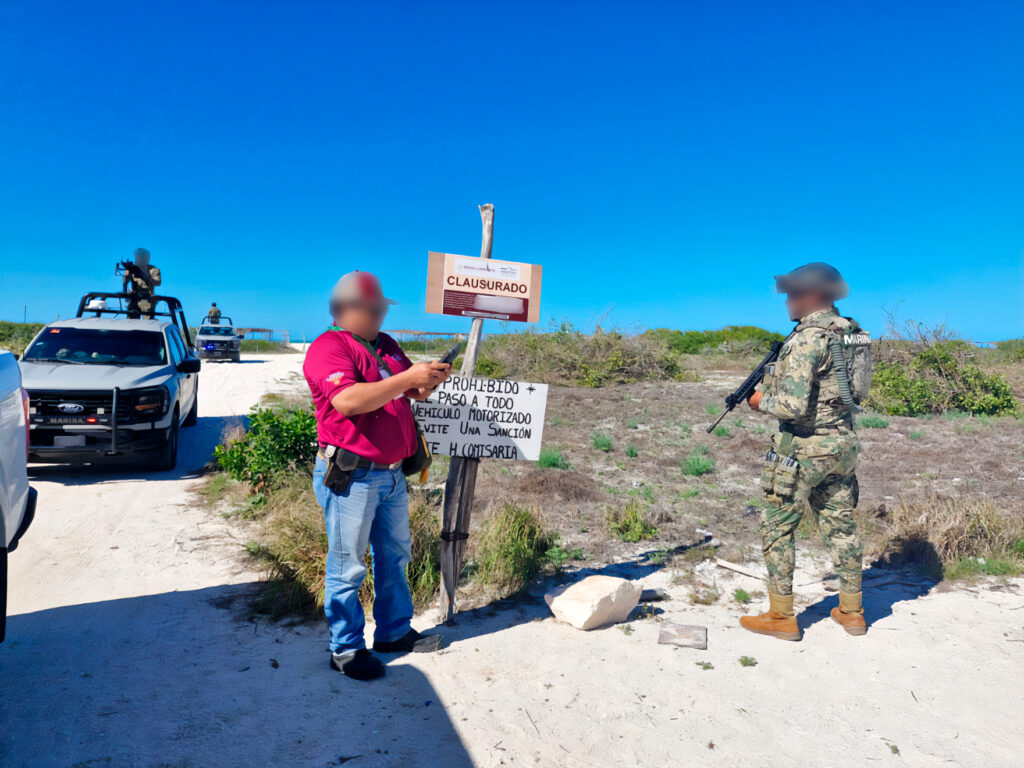 Ordenan reparación del daño en dunas de Sisal