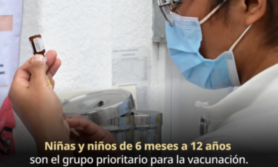 Supera México los 36.4 millones de dosis aplicadas contra sarampión