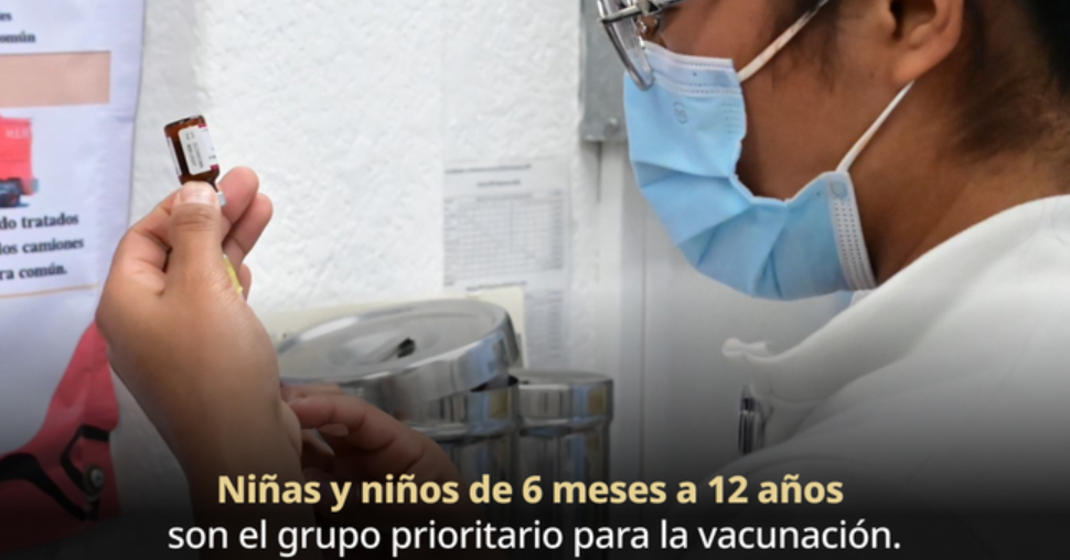 Supera México los 36.4 millones de dosis aplicadas contra sarampión