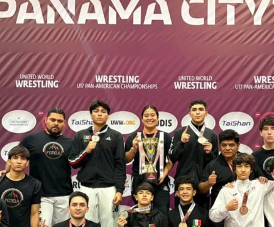 Con 17 medallas, México finaliza su actuación en el Campeonato Panamericano de Luchas Asociadas Sub-17