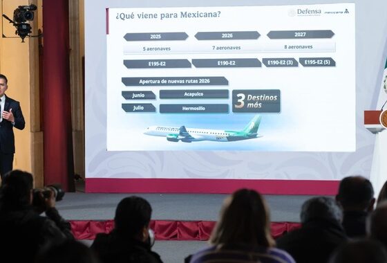 AIFA alcanza 18.6 millones de pasajeros y Mexicana reporta sólido desempeño