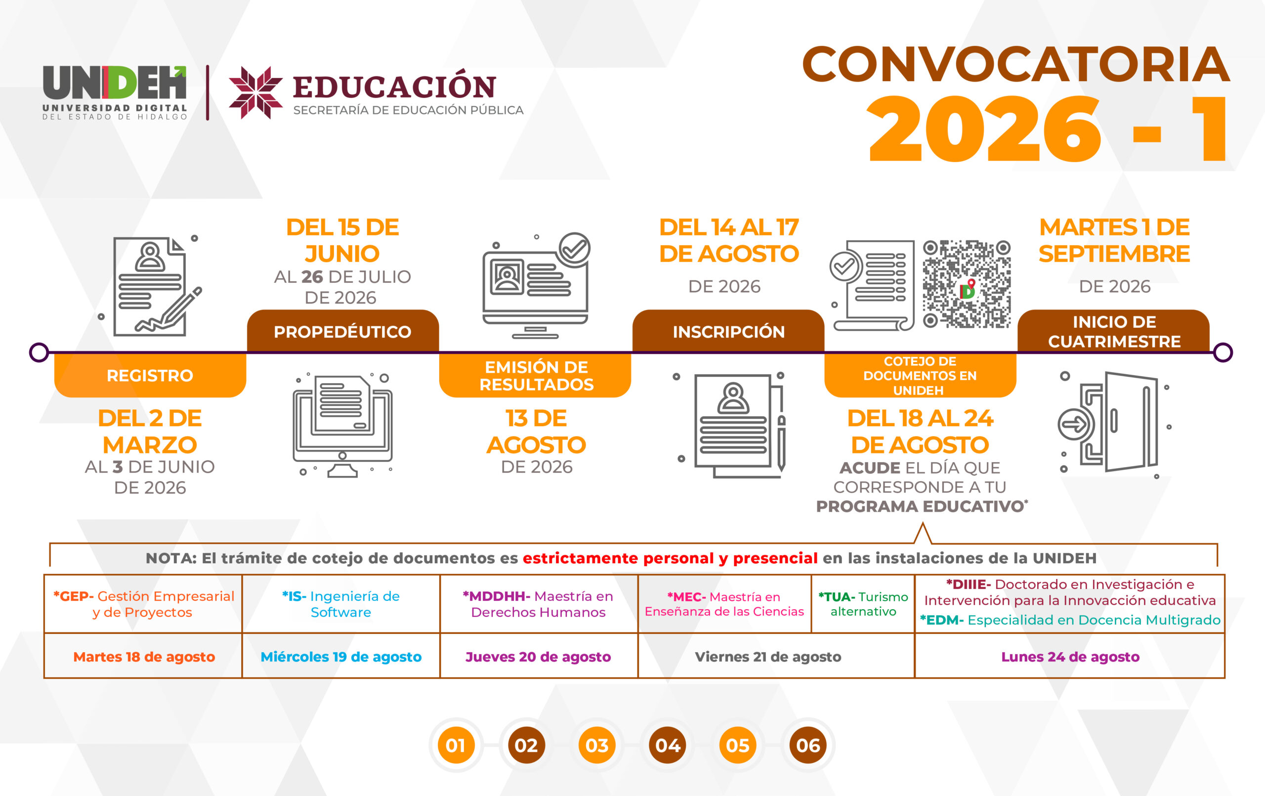 Incorpora UNIDEH nuevo doctorado a su oferta educativa