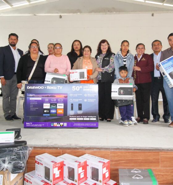 IHE entrega obras de rehabilitación en secundaria de Chilcuautla