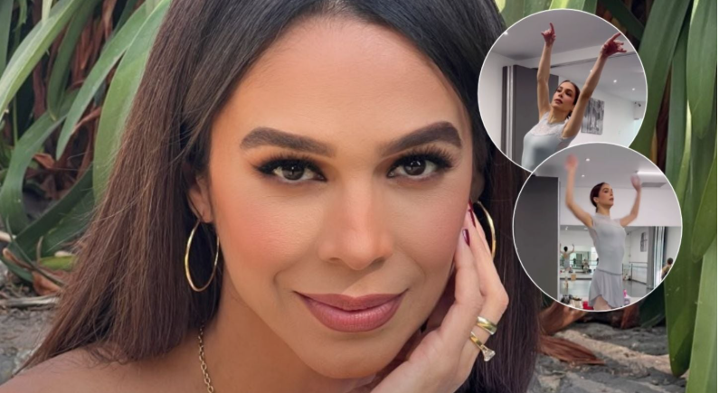 Biby Gaytán sorprende en redes sociales al mostrar su talento en el ballet