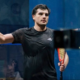 Clasifica Leonel Cárdenas a los octavos de final del Campeonato Mundial de Squash 2026