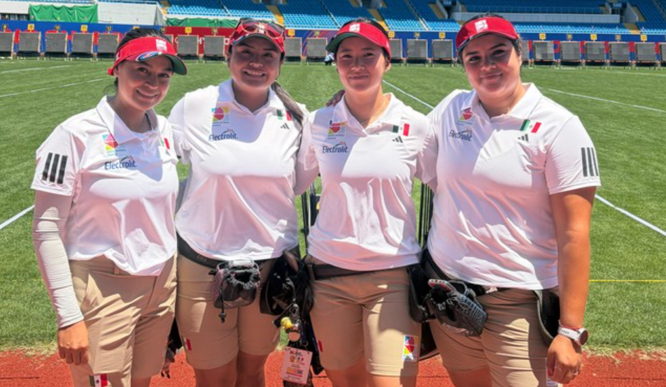 Gana México su primera medalla en la Copa del Mundo de Tiro con Arco Shanghái 2026