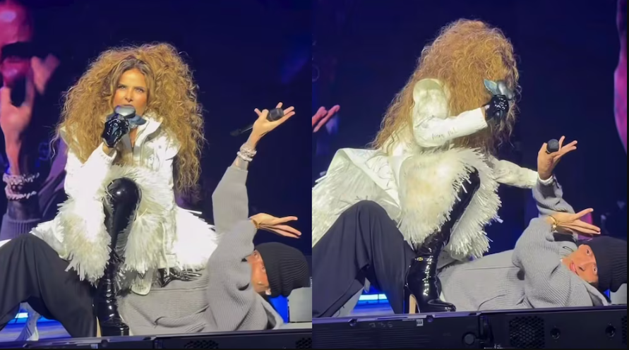 Gloria Trevi sorprende en concierto de Peso Pluma en Chicago