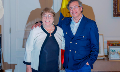 Gustavo Petro respalda candidatura de Michelle Bachelet para dirigir la ONU