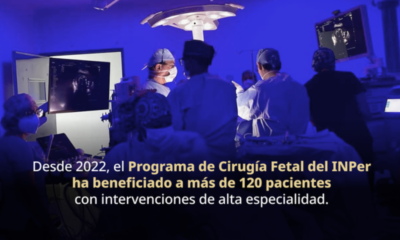 INPer transforma vidas con cirugía fetal de alta especialidad