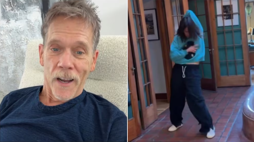 Kevin Bacon revela divertido ataque de abejas durante paseo familiar