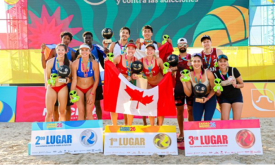 México brilla en casa con oro y plata en el Tour NORCECA de voleibol de playa