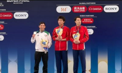 México cierra con plata y subliderato del medallero en la Súper Final de la Copa del Mundo de Clavados 2026