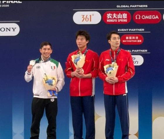 México cierra con plata y subliderato del medallero en la Súper Final de la Copa del Mundo de Clavados 2026