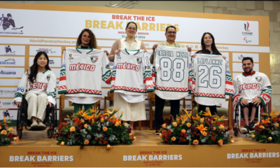 México hace historia al recibir el Primer Campamento Internacional de Para Hockey sobre Hielo