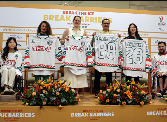 México hace historia al recibir el Primer Campamento Internacional de Para Hockey sobre Hielo