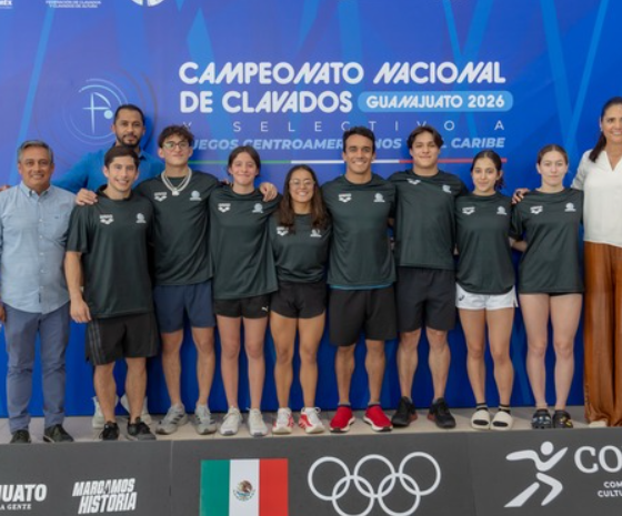 México presenta a su selección de clavados para Santo Domingo 2026