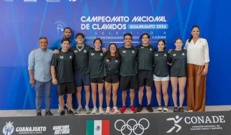 México presenta a su selección de clavados para Santo Domingo 2026