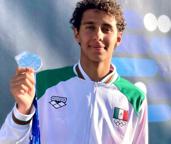 Paulo Strehlke gana medalla de plata en Copa del Mundo de Natación en Aguas Abiertas