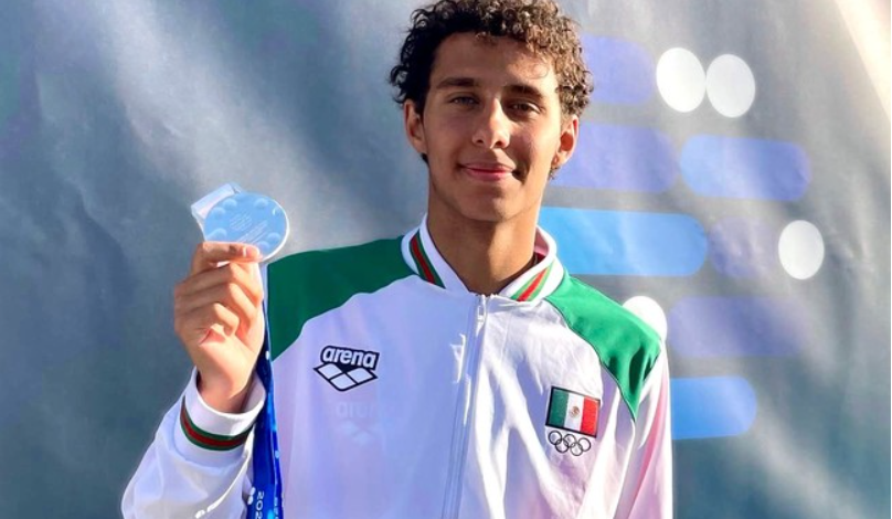 Paulo Strehlke gana medalla de plata en Copa del Mundo de Natación en Aguas Abiertas