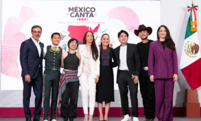 Presenta Sheinbaum segunda edición de “México Canta” para impulsar nuevas narrativas musicales