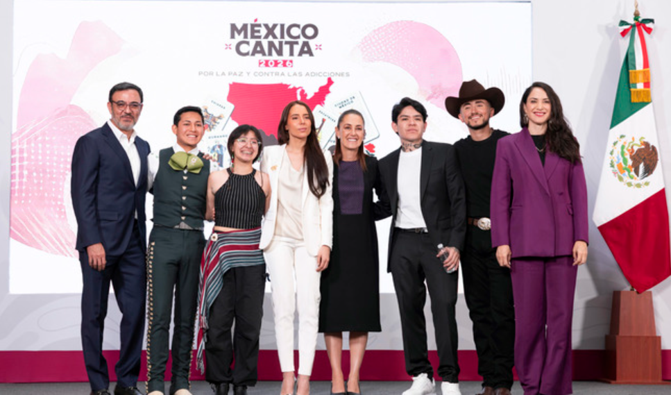 Presenta Sheinbaum segunda edición de “México Canta” para impulsar nuevas narrativas musicales