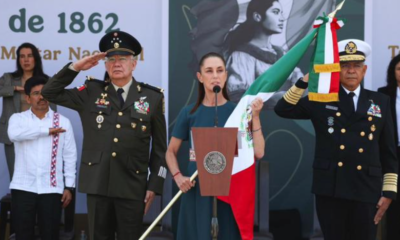 Reafirma Sheinbaum la soberanía nacional en el 164 Aniversario de la Batalla de Puebla