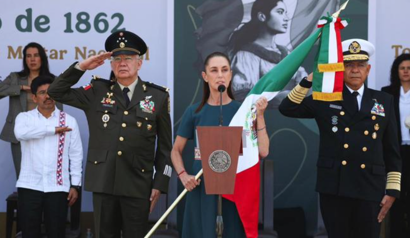 Reafirma Sheinbaum la soberanía nacional en el 164 Aniversario de la Batalla de Puebla