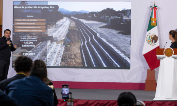 Sheinbaum anuncia inversión histórica de 12 mil mdp para prevenir inundaciones en México