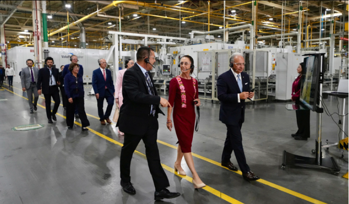 Sheinbaum destaca inversión de General Motors como ejemplo del Plan México