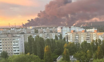 Ucrania golpea refinería estratégica en Rusia y provoca incendio de gran magnitud
