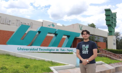 Alumno de la UTTT participará en programa para futuros líderes de México