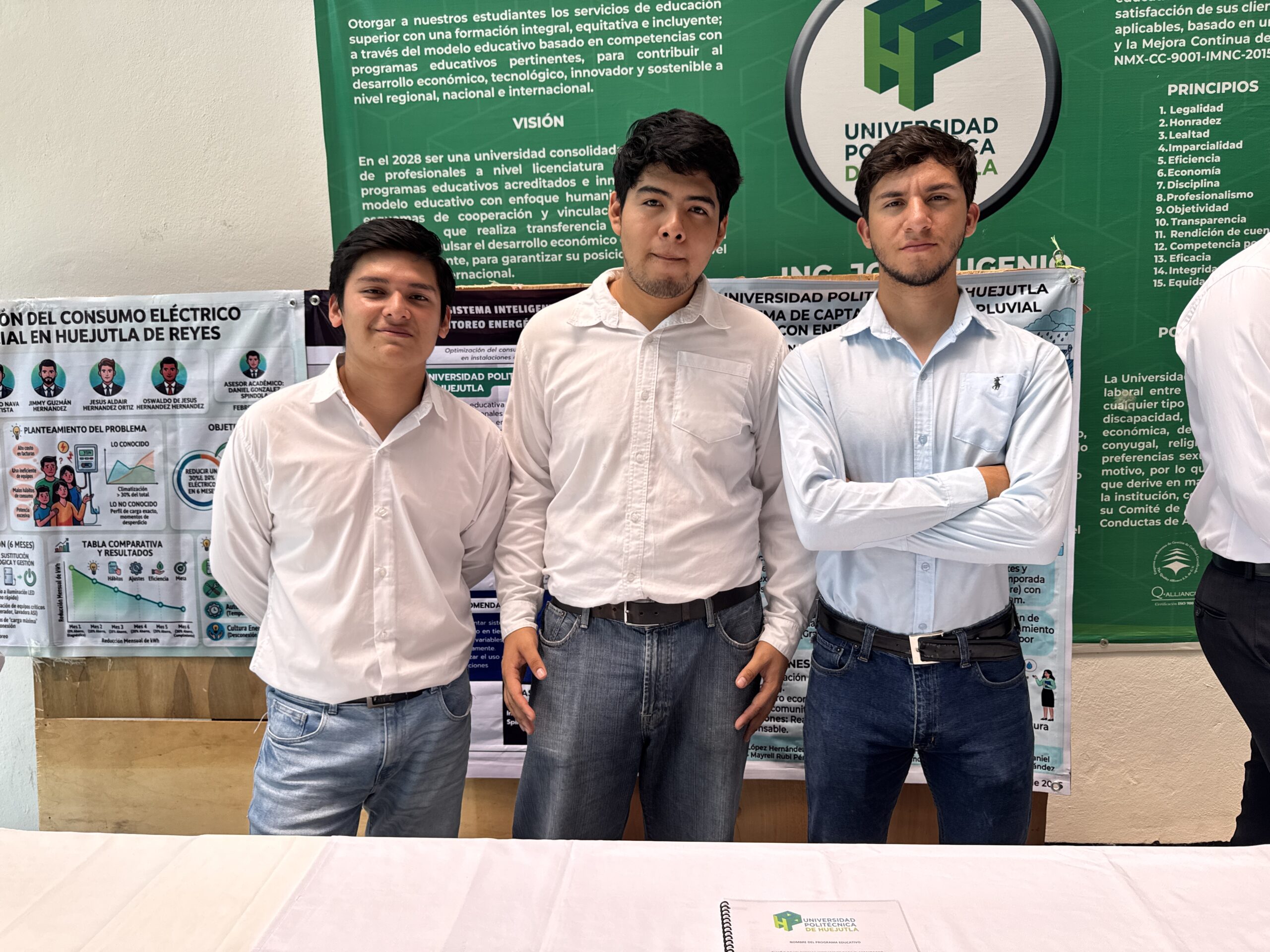 Estudiantes de la UPH desarrollan sistema inteligente para reducir el consumo eléctrico