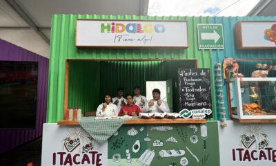 Llevan estudiantes de CONALEP sabores de Hidalgo a muestra gastronómica nacional