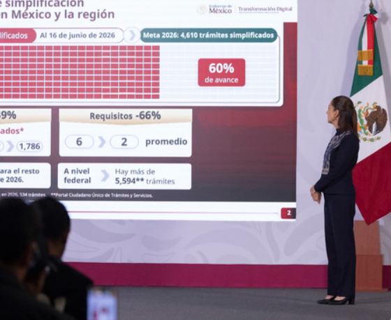 Avanza 60% la simplificación de trámites en México para facilitar servicios y combatir la corrupción