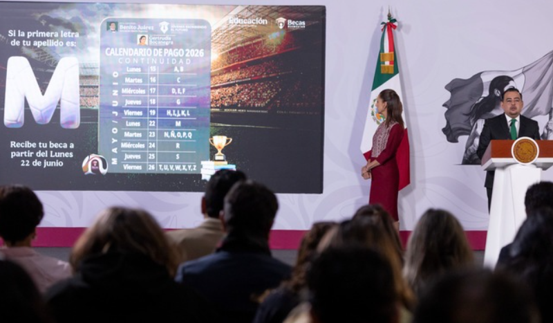 Becas para el Bienestar fortalecen la igualdad educativa y benefician a más de 12.8 millones de estudiantes