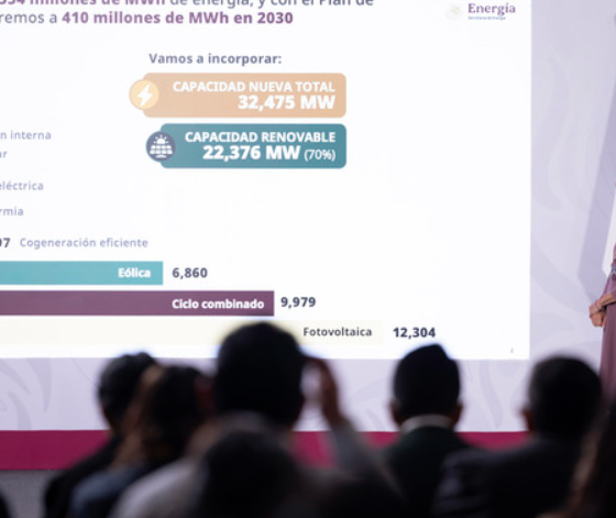 Impulsa Gobierno de México histórico Plan de Crecimiento de Energías Renovables rumbo a 2030