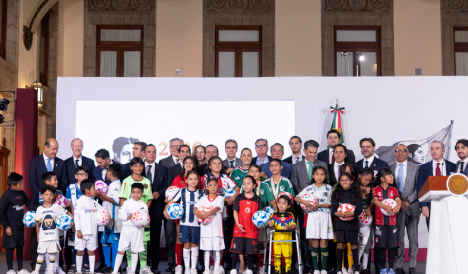 Impulsan Gobierno de México y FMF estrategia nacional para formar a las futuras generaciones del futbol mexicano