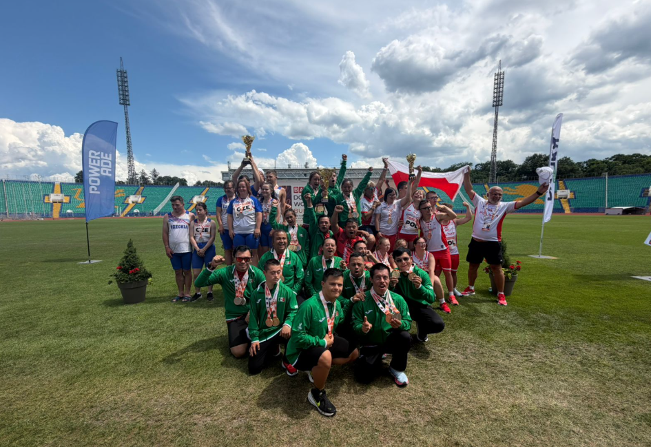 México conquista el primer lugar por equipos en atletismo de los Campeonatos Mundiales de Síndrome de Down Bulgaria 2026