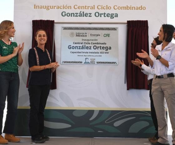 Nueva planta de la CFE aportará 653 MW al suministro eléctrico de Baja California