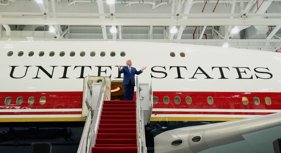 Presentan nuevo Air Force One que será utilizado por el presidente de Estados Unidos